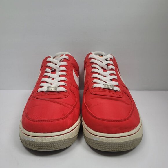 Nike Air Force 1 2013 Men's Red & White Sneakers 488298-610 US Size 10.5 - Picture 3 of 9